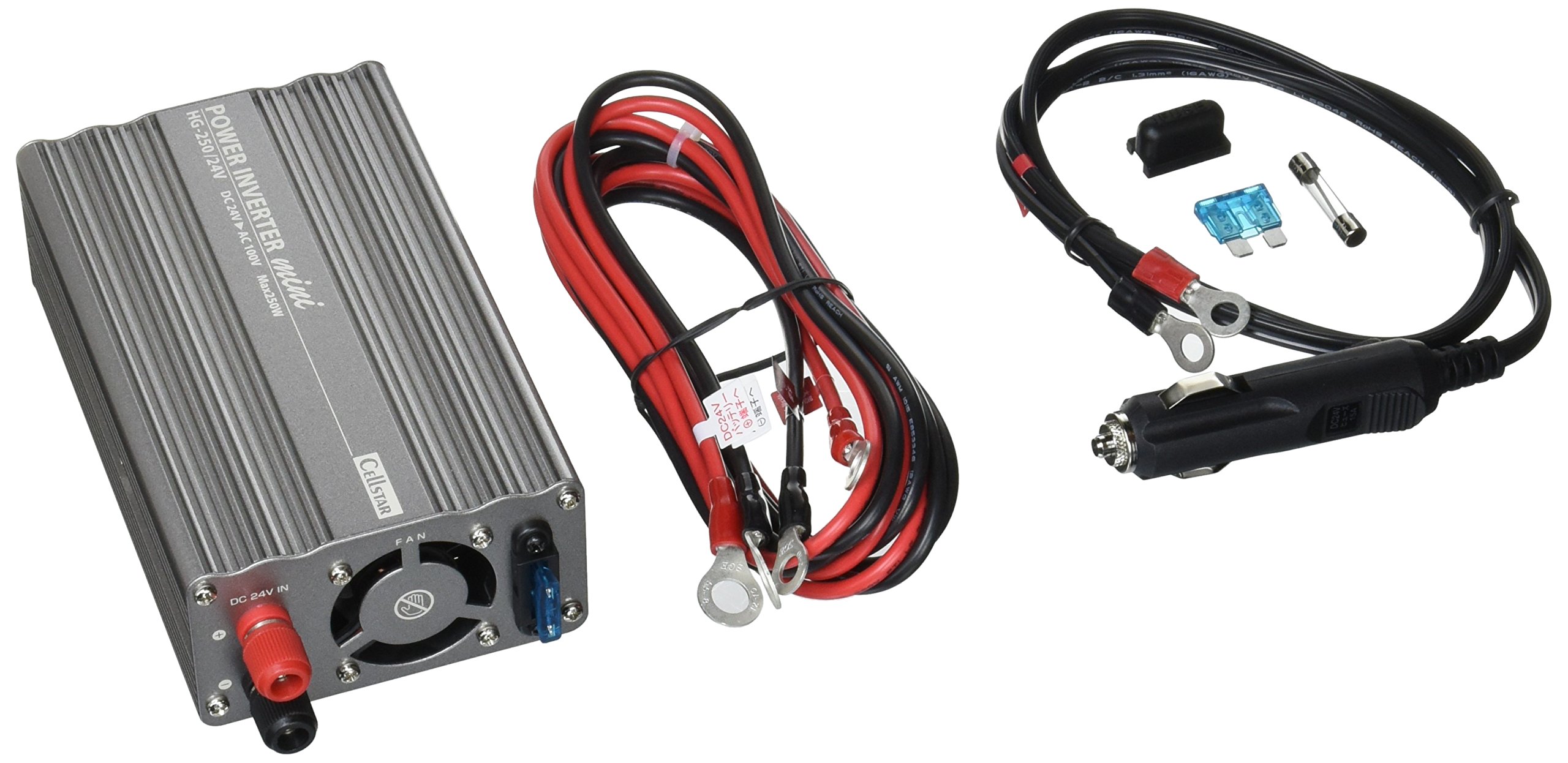 cellstar クルマで電源 Amazon | セルスター(CELLSTAR) DC/ACインバーター HG-250/24V